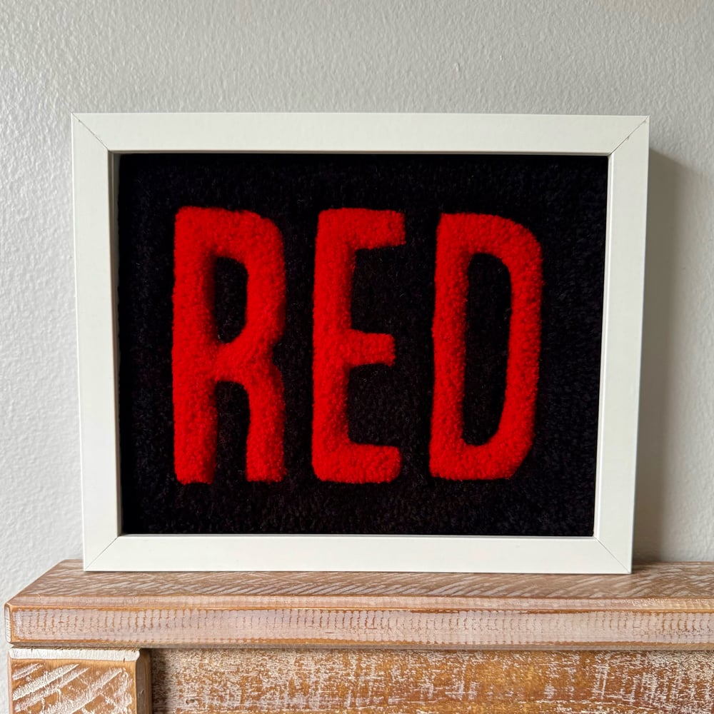 Image of Red Rug Frames