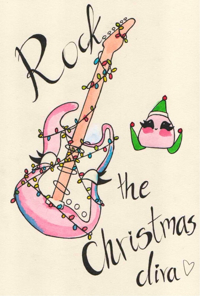 Image of ❄️Jay – Christmas guitar❄️ 💌 PRE-ORDER 💌