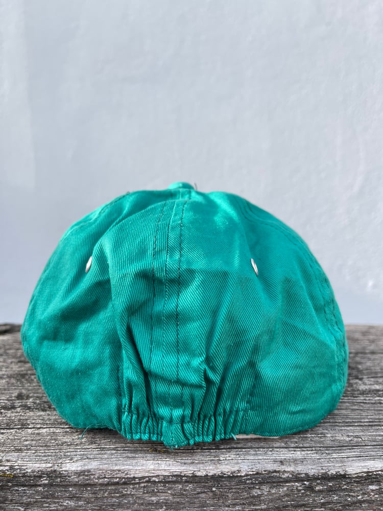 Image of Vintage Turquoise cotton cap 