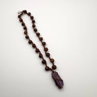 Image 3 of Lepidolite Crystal Car Charm