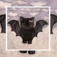 Image 1 of Bat <3 art print