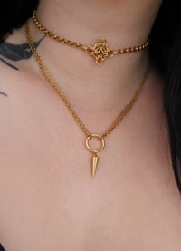 Image 2 of Gold Morgan Necklace 