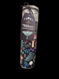 Dark forest tube candle 