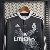 Image 2 of Real Madrid 14/15 Third Long Sleeve Retro Jersey