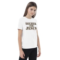 Image 3 of Soldier For Jesus Organic cotton kids t-shirt