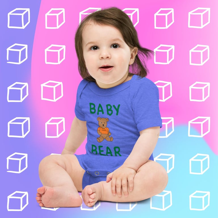 Benny Baby Bear Onesie Image 5
