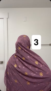 Image 4 of VIP Rihana Glitter Large hijabs 