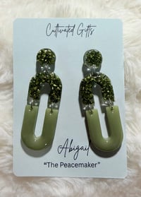 “Abigail” The Peacemaker Earrings 