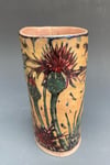 SECOND - “Knapweed” flambé lustre vase