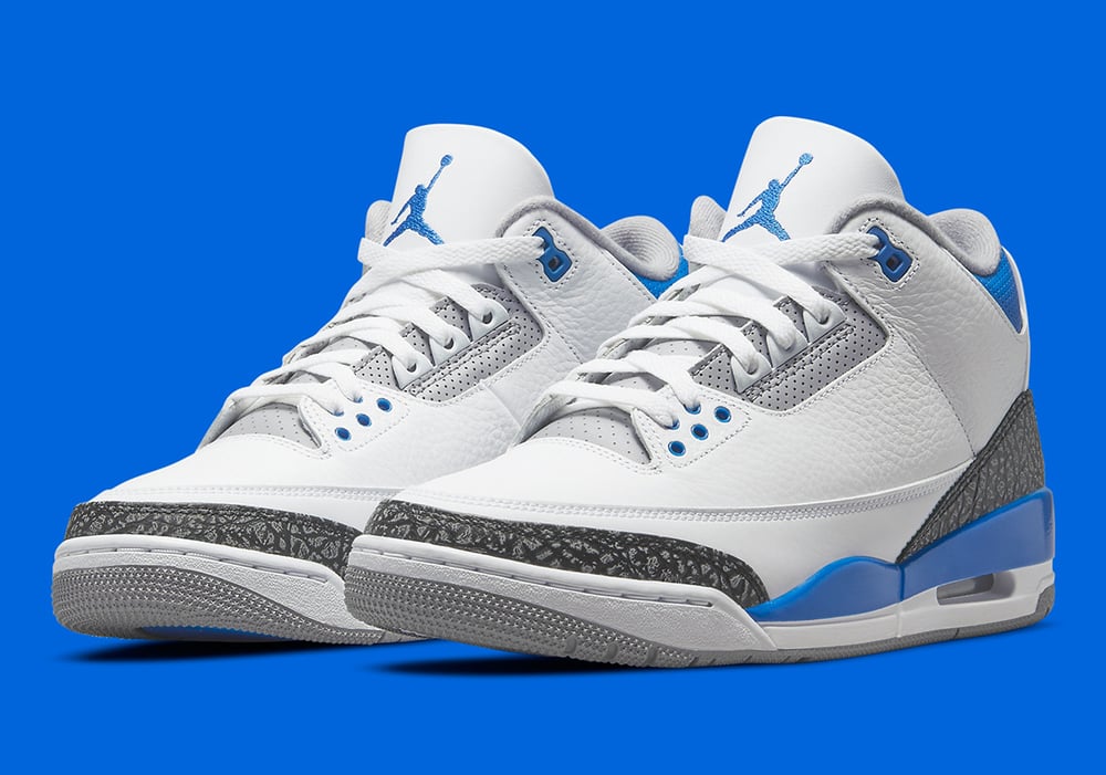 Image of Jordan 3 “racer Blue”