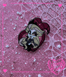 Image 3 of Fanmade Hazbin Hotel Chibi Hearts Enamel Pin WAVE ONE (Lucifer/Lilith/Sir Pentious/Emily)