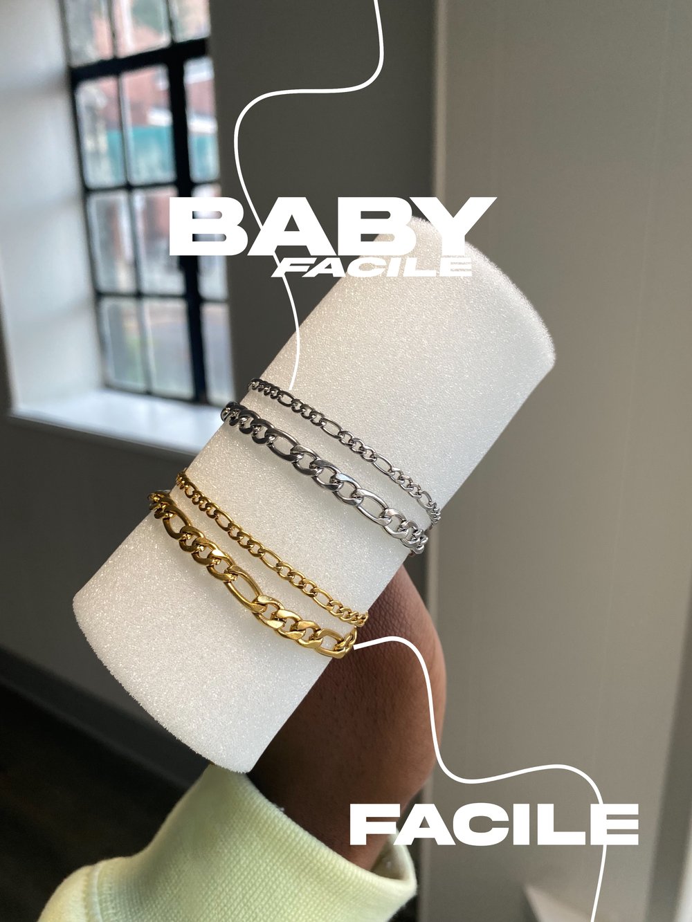 Baby Facile (anklet, necklace, bracelet) 