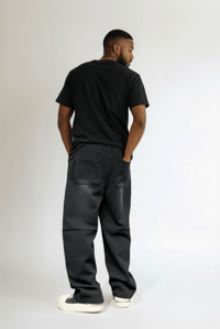 Image 3 of Wide Black Pant 