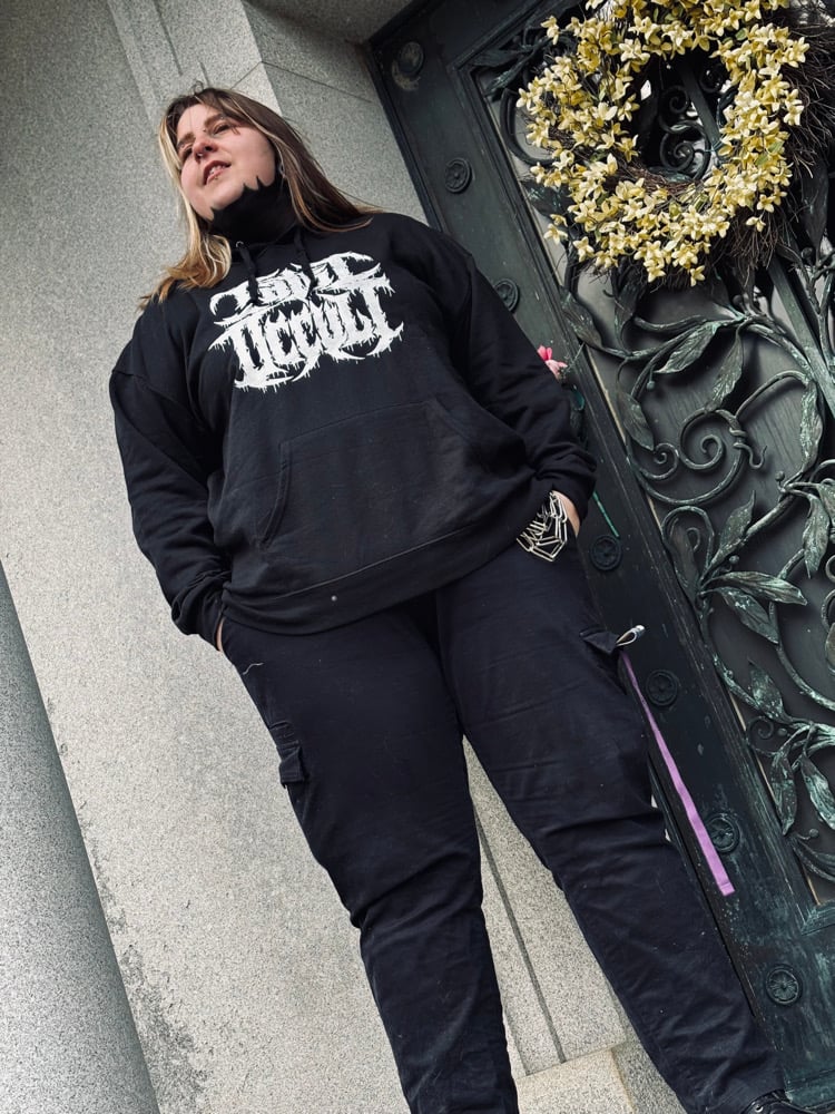 Image of 𝔅𝔞𝔯𝔟𝔢𝔡 𝔚𝔦𝔯𝔢 𝔖𝔦𝔢𝔤𝔢 (hoodie)