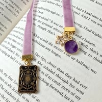Image 1 of Wheel of Fortune Velvet Bookmark
