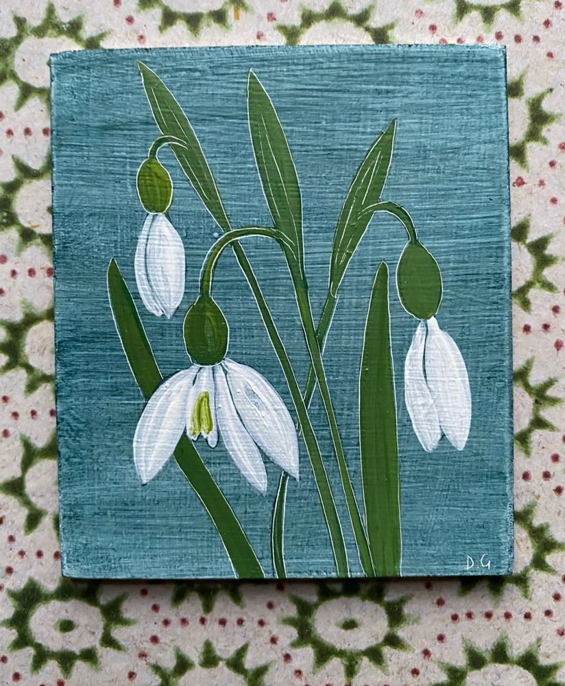 Image of Small Snowdrop Study (A)