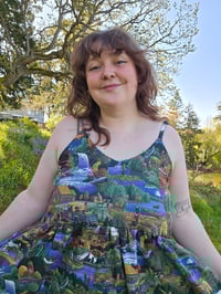 Image 3 of Camping Tie Tank Dress