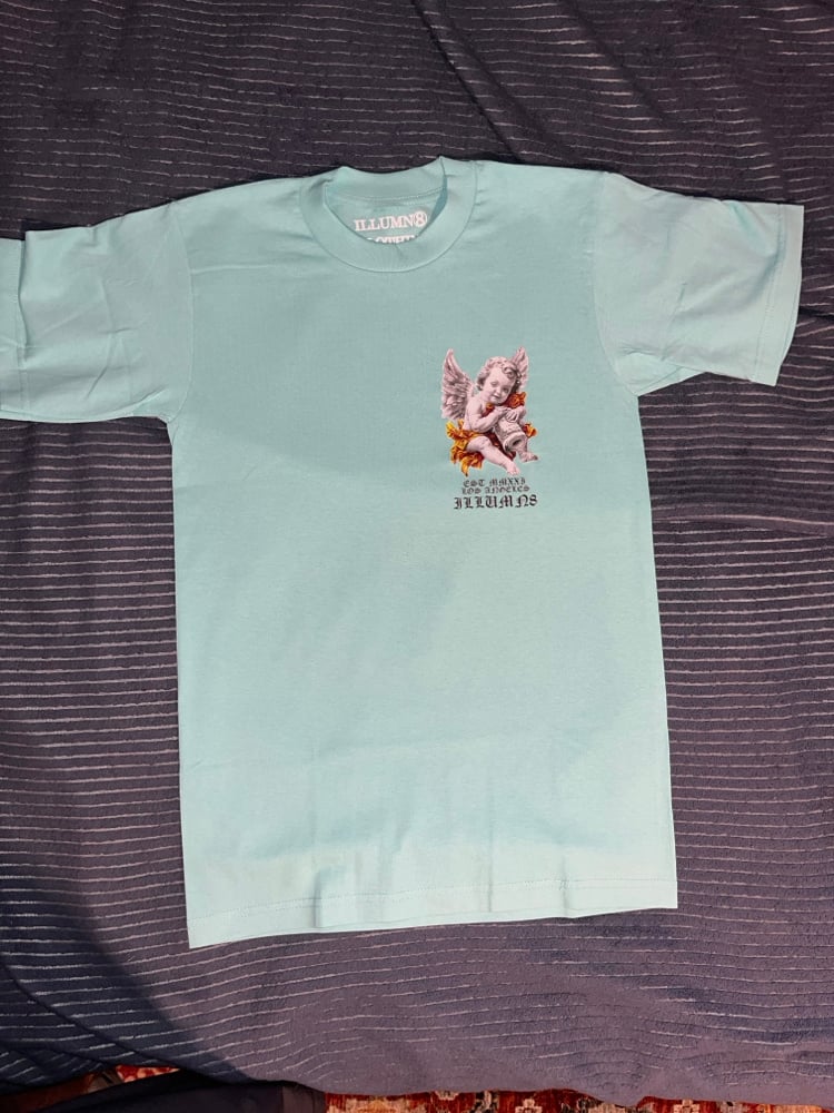 Image of Light blue unisex angel