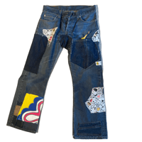 Image of LEVIS 501 Preloved Blue Denim Jeans