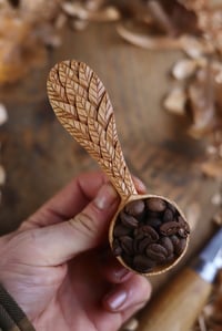 Image 4 of Falling Leaves-Coffee Scoop