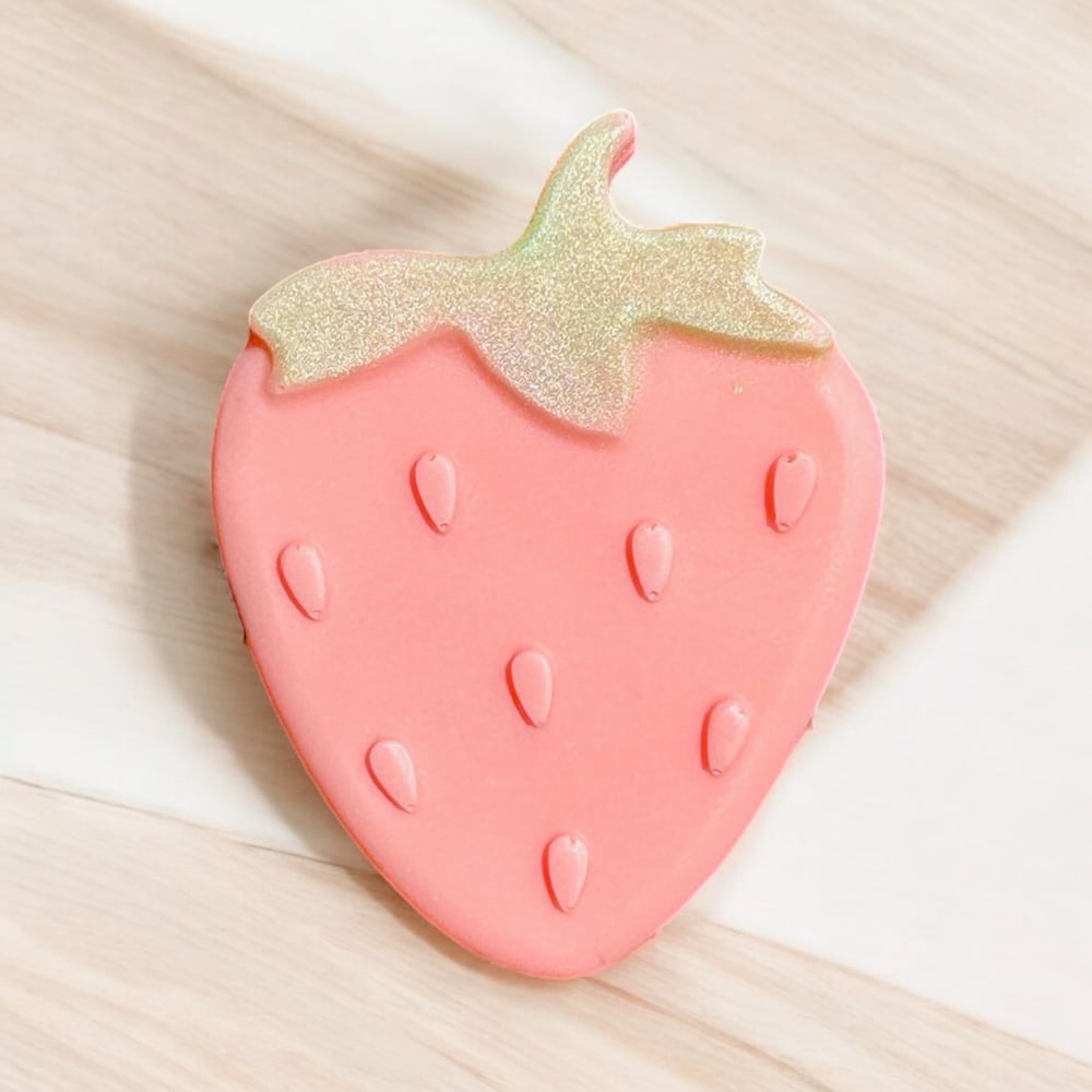 Image of Large Strawberry Bar Soap