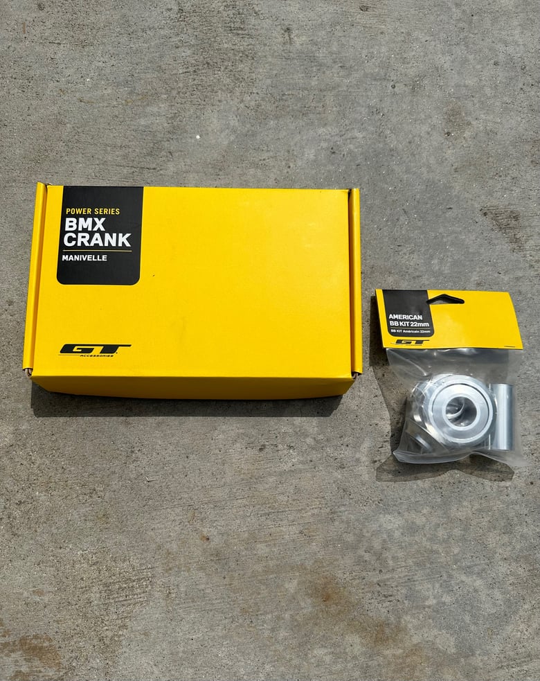 Image of GT BMX Crank Set and Sealed BB