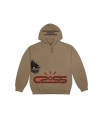 Image 2 of Travis Scott Cactus Jack Motor Sport Hoodie Dark Sand