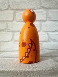 Image 2 of Travis the Dinosaur - Peg Doll
