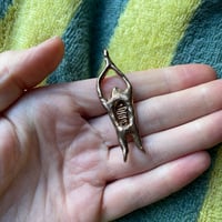 Image 3 of Intestinal wiggler in bronze 