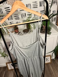 Image 2 of gray jumper side open