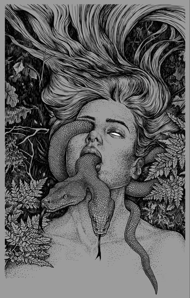 THE ART OF DYING art print