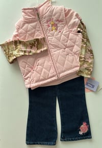 Image 1 of Pooh pink 3-piece set