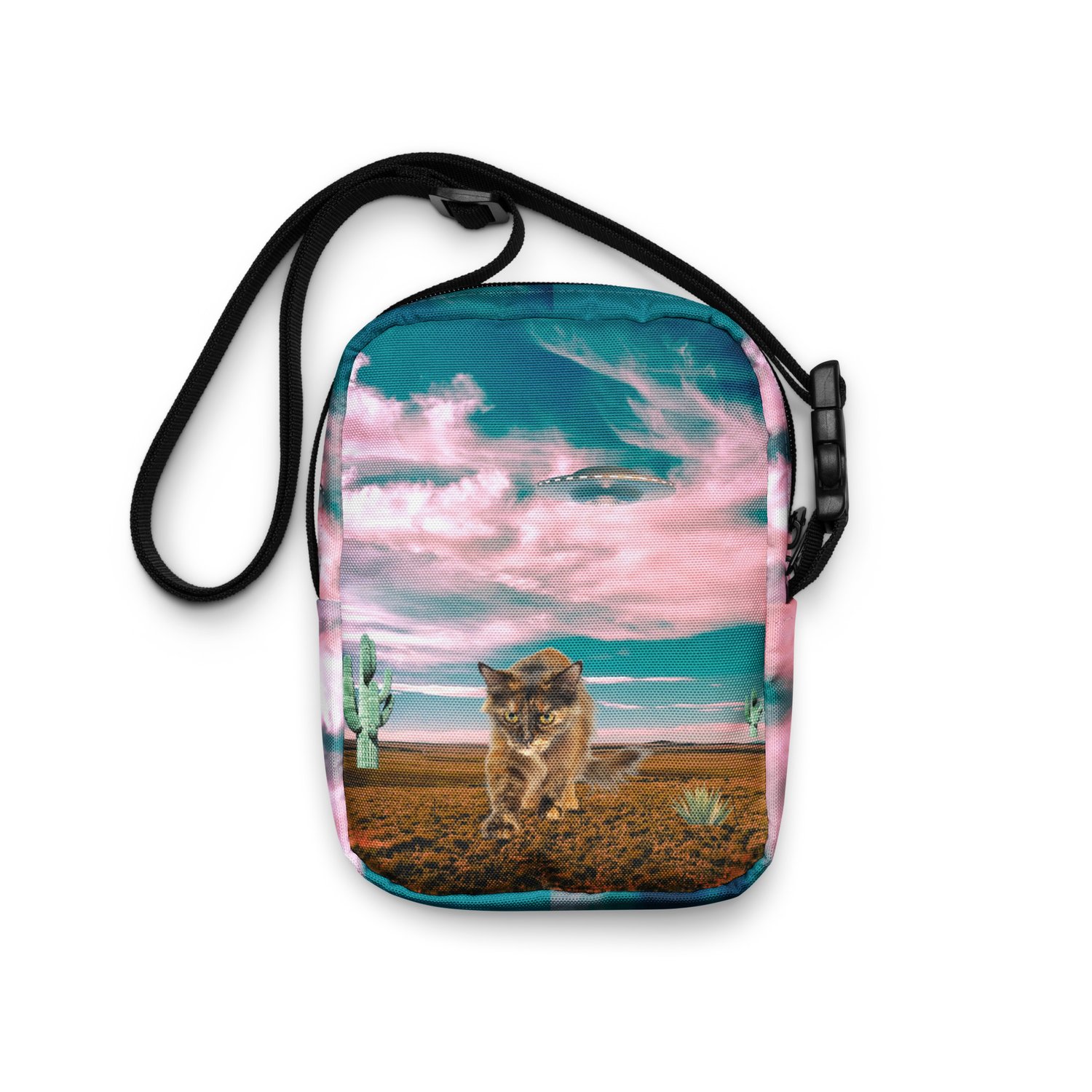 Image of Kitty Says NOPE - Utility Crossbody Bag
