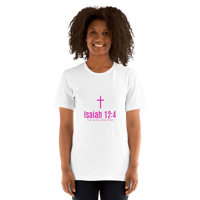 Image 3 of Women's t-shirt Isaiah 12:4
