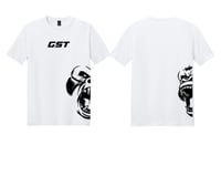 White and BLK GST W/ Side Gorilla Face
