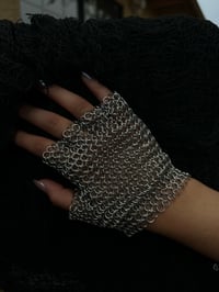 Image 1 of ironbane fingerless glove ♱