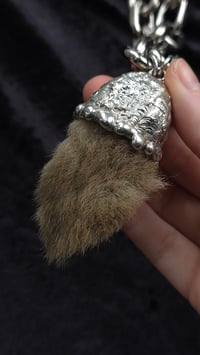 Image 5 of Hares paw chunky necklace