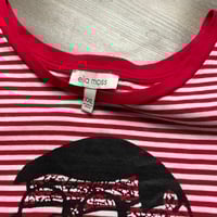Image 4 of women's peter griffin striped crop shirt