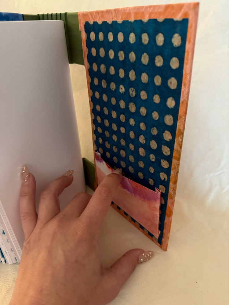 Image of Desert Sky Dusk Horizon: Handmade Blank Book