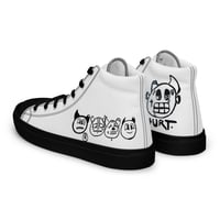 Image 5 of ThePloútosClub “FACES” high top canvas shoes