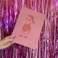 Image 4 of COOL GIRL - Art Print A4