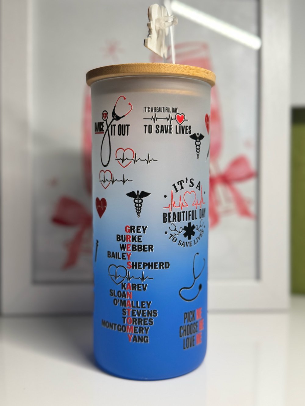 Image of 18oz Tall Libby - Greys Anatomy