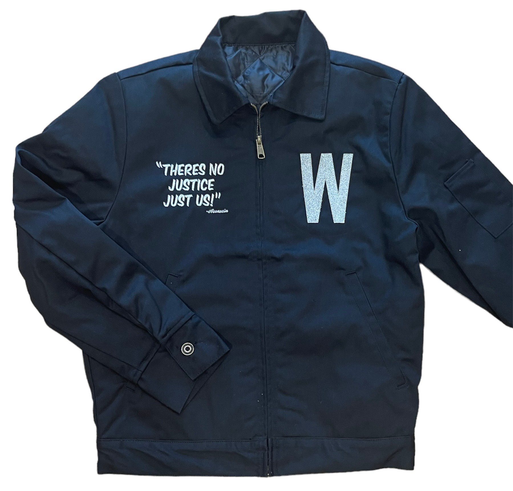 Image of “No Justice” workman jacket