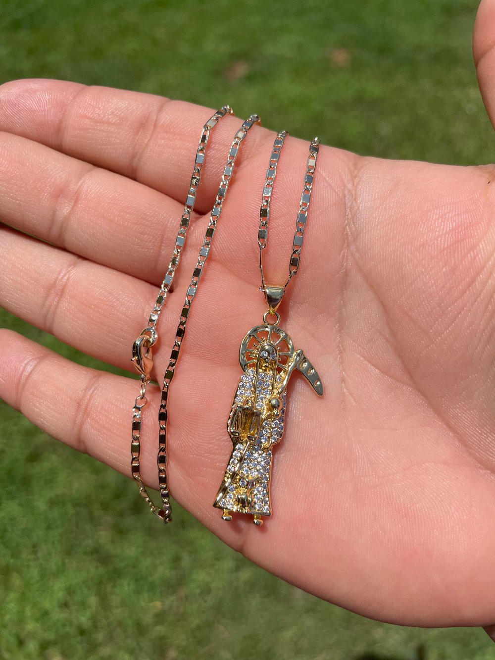 Santa Muerte Necklace