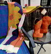 Image 3 of  Orange Cow Girl Boot