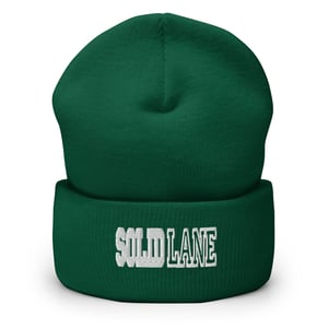 Image of White Solid Varsity Beanie