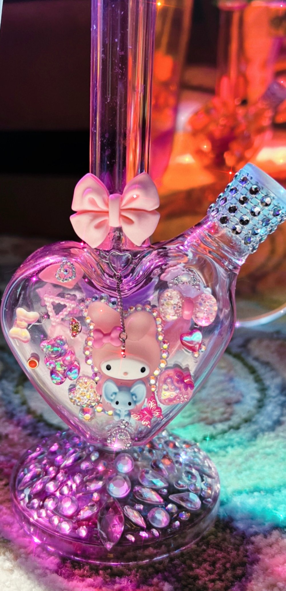 Sanrio double sided 9” bong