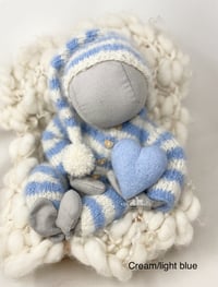 Image 3 of Fuzzy Footless Sleeper 