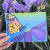 Image 3 of Monarch Butterfly Art Print