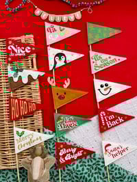 Image 1 of Christmas Mini Flag